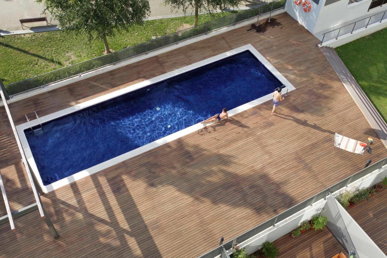 1217 - Pool And Beach Nice Apartment II Barcelona Ngoại thất bức ảnh